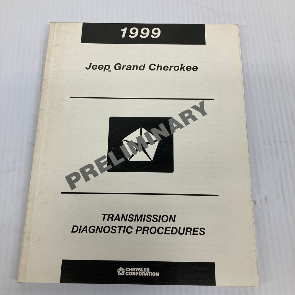 Jeep Grand Cherokee Transmission Diagnostic Procedures 1999
